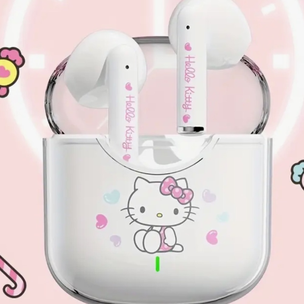 Hello Kitty Wireless Earbuds New